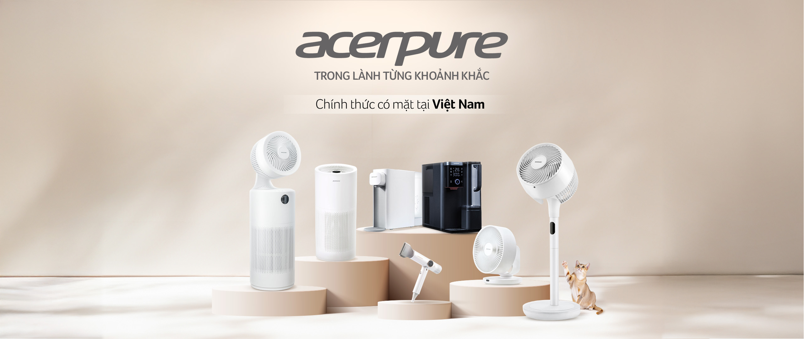 Sự Kiện Ra Mắt Acerpure 13.09.2025 Tại Aeon Mall Tân Phú TP.HCM - Acerpure Việt Nam - Homepage Banner	